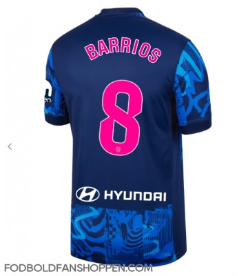 Atletico Madrid Pablo Barrios #8 Tredjetrøje 2024-25 Kortærmet